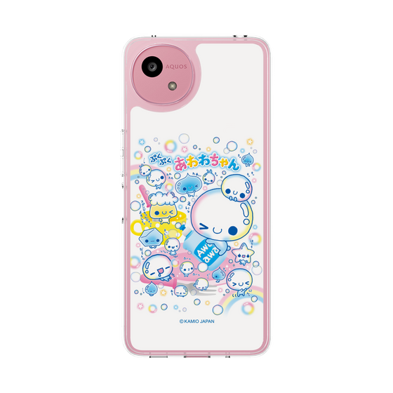 スリムプロテクションケース［ ぷくぷくあわわちゃん - あわあわ ］