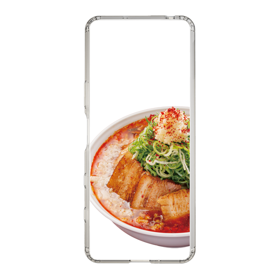 スリムプロテクションケース［ 鯱輪 - 旨辛にんにくラーメン2 ］