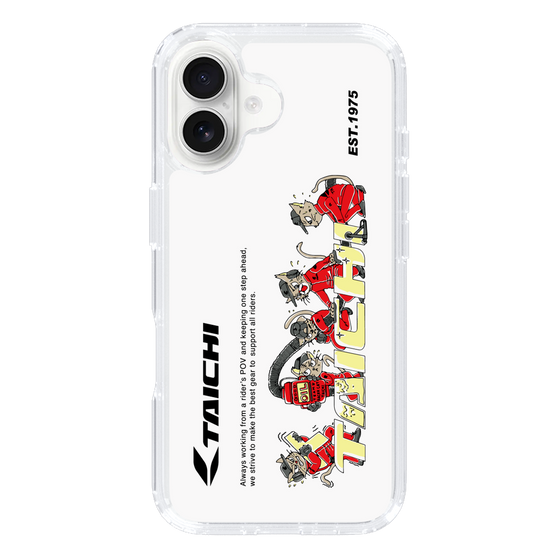 スリムプロテクションケース［ TAICHI - PIT CREW CAT ］