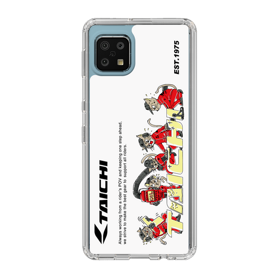 スリムプロテクションケース［ TAICHI - PIT CREW CAT ］
