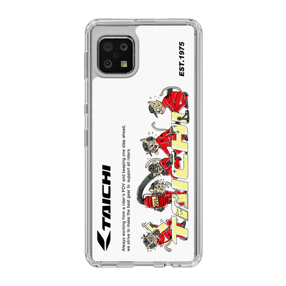 スリムプロテクションケース［ TAICHI - PIT CREW CAT ］