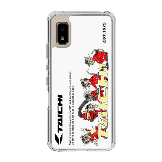 スリムプロテクションケース［ TAICHI - PIT CREW CAT ］