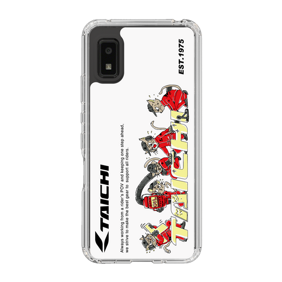 スリムプロテクションケース［ TAICHI - PIT CREW CAT ］