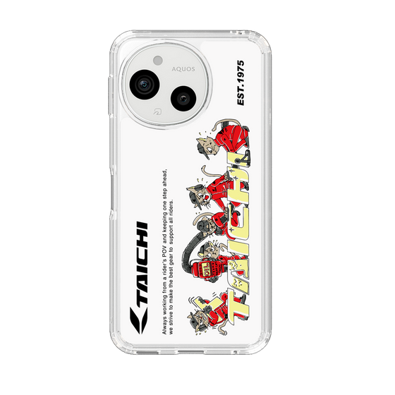 スリムプロテクションケース［ TAICHI - PIT CREW CAT ］