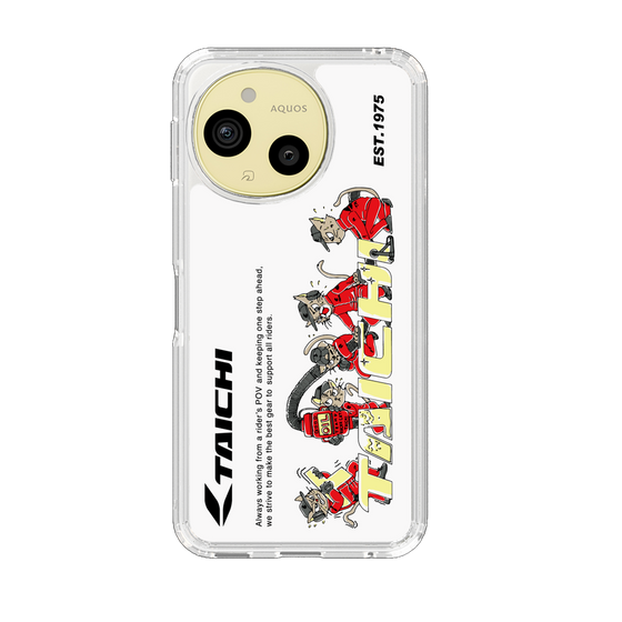 スリムプロテクションケース［ TAICHI - PIT CREW CAT ］