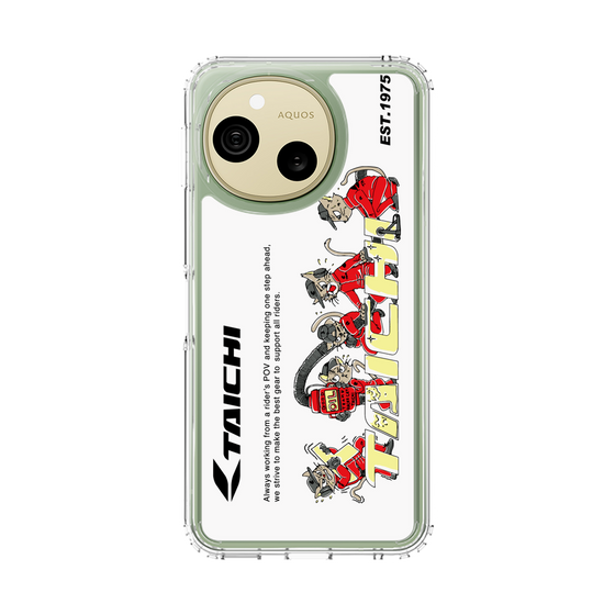 スリムプロテクションケース［ TAICHI - PIT CREW CAT ］