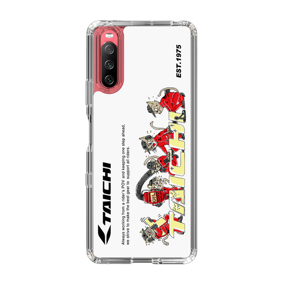 スリムプロテクションケース［ TAICHI - PIT CREW CAT ］