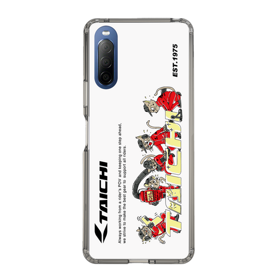 スリムプロテクションケース［ TAICHI - PIT CREW CAT ］