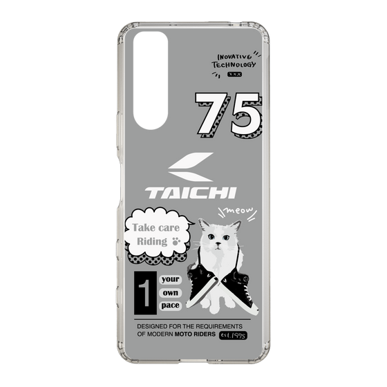 スリムプロテクションケース［ TAICHI - MEOW ］