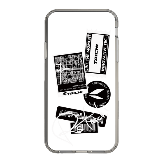 スリムプロテクションケース［ TAICHI - STICKER ］