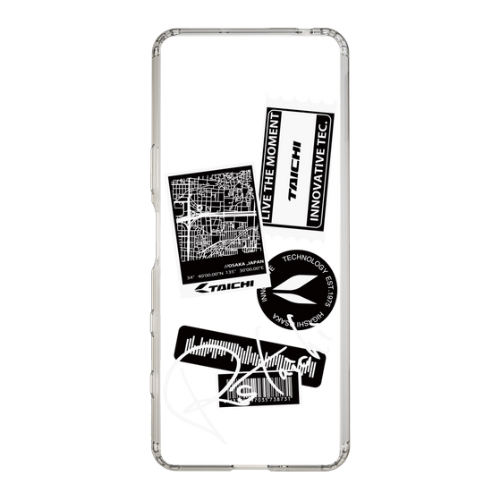 スリムプロテクションケース［ TAICHI - STICKER ］
