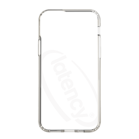 スリムプロテクションケース［ LATENCY - Circle logo - Clear ］