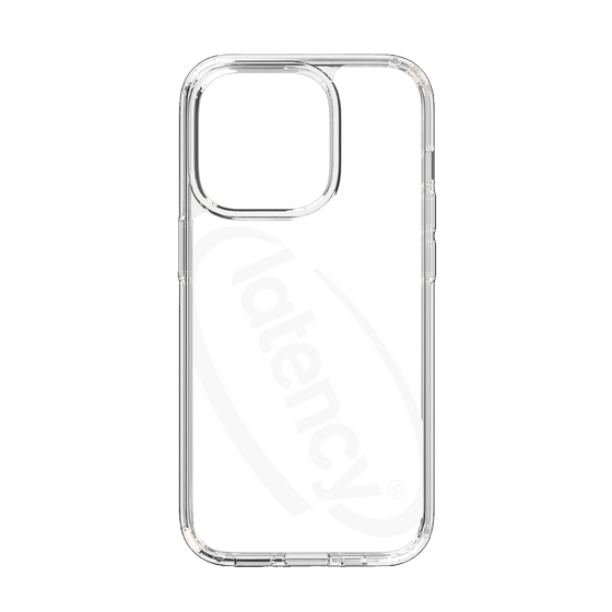 スリムプロテクションケース［ LATENCY - Circle logo - Clear ］