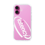 スリムプロテクションケース［ LATENCY - Circle logo - Clear ］