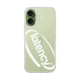 スリムプロテクションケース［ LATENCY - Circle logo - Clear ］