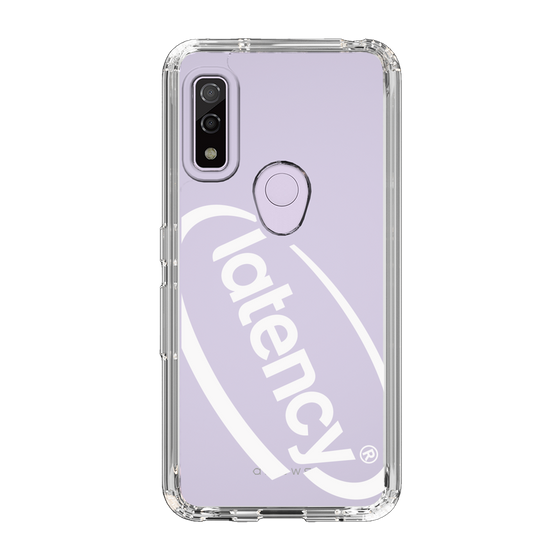 スリムプロテクションケース［ LATENCY - Circle logo - Clear ］