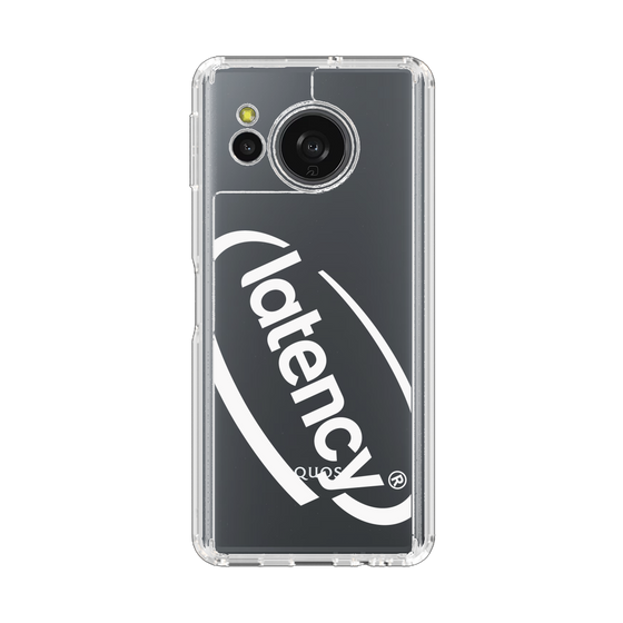 スリムプロテクションケース［ LATENCY - Circle logo - Clear ］