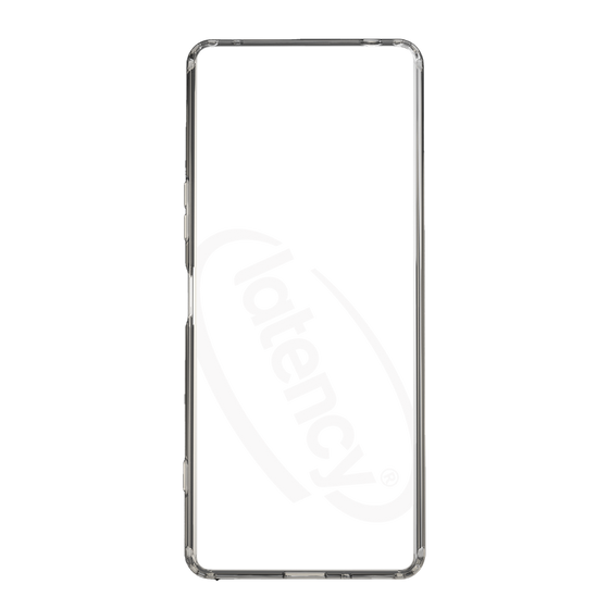スリムプロテクションケース［ LATENCY - Circle logo - Clear ］