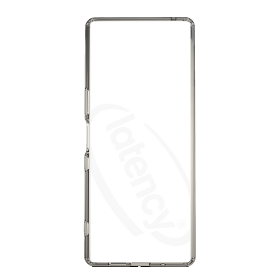 スリムプロテクションケース［ LATENCY - Circle logo - Clear ］