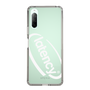 スリムプロテクションケース［ LATENCY - Circle logo - Clear ］