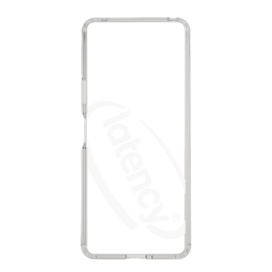 スリムプロテクションケース［ LATENCY - Circle logo - Clear ］