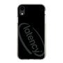 スリムプロテクションケース［ LATENCY - Circle logo - Black ］