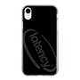 スリムプロテクションケース［ LATENCY - Circle logo - Black ］