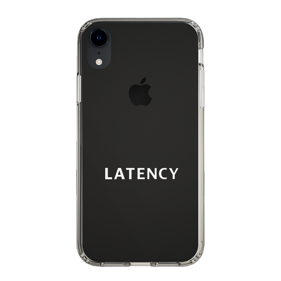 スリムプロテクションケース［ LATENCY - Logotype - Clear ］