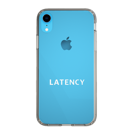 スリムプロテクションケース［ LATENCY - Logotype - Clear ］