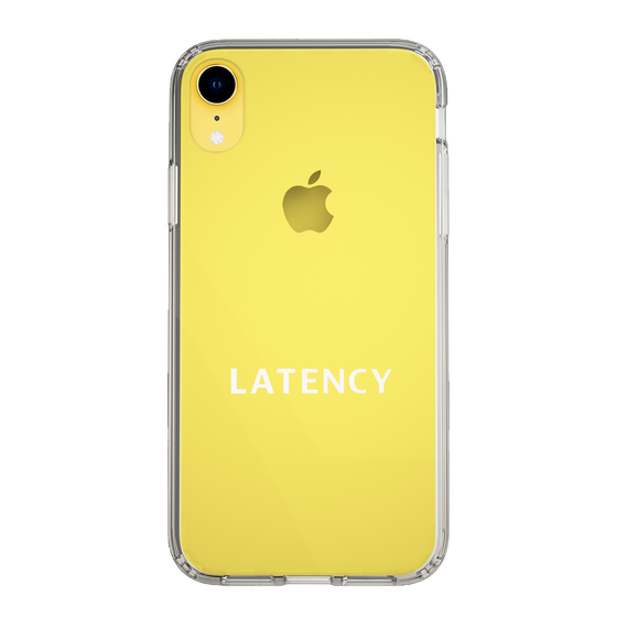 スリムプロテクションケース［ LATENCY - Logotype - Clear ］