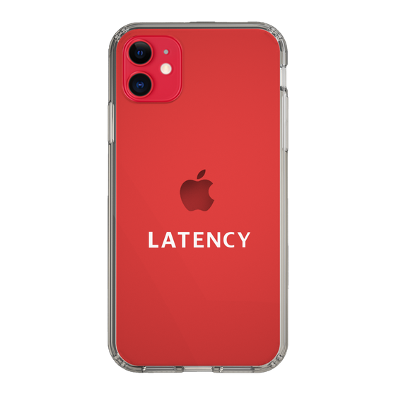 スリムプロテクションケース［ LATENCY - Logotype - Clear ］