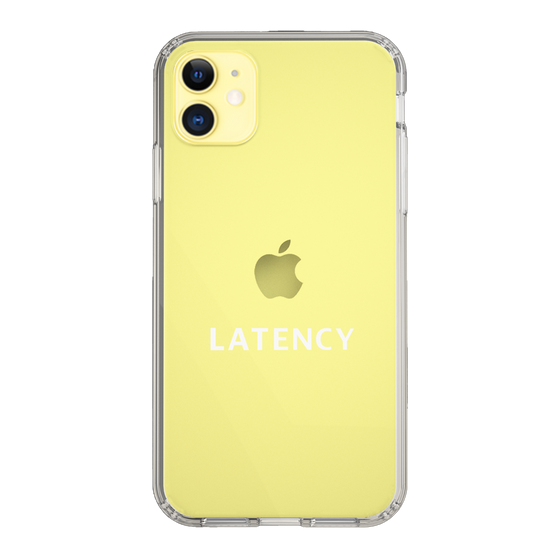 スリムプロテクションケース［ LATENCY - Logotype - Clear ］