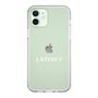 スリムプロテクションケース［ LATENCY - Logotype - Clear ］