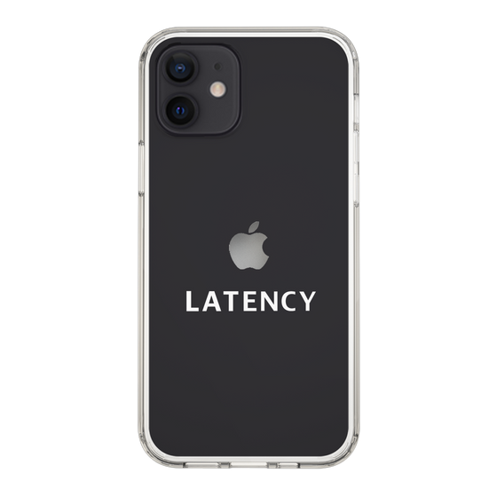 スリムプロテクションケース［ LATENCY - Logotype - Clear ］