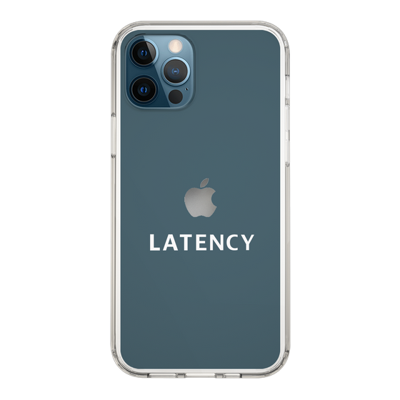 スリムプロテクションケース［ LATENCY - Logotype - Clear ］