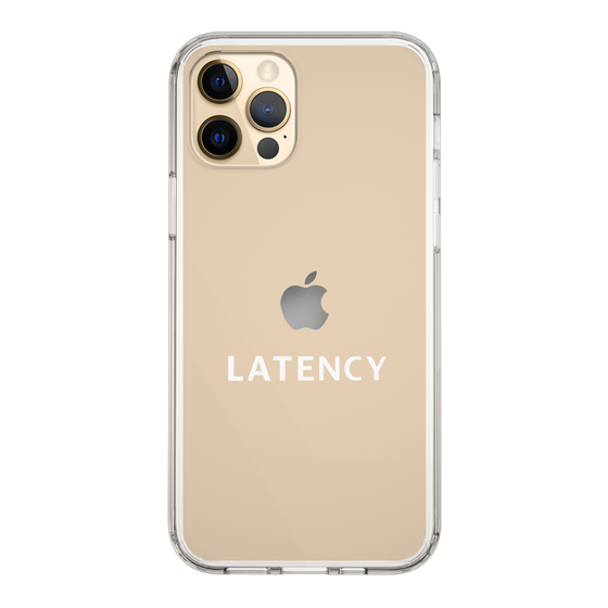 スリムプロテクションケース［ LATENCY - Logotype - Clear ］
