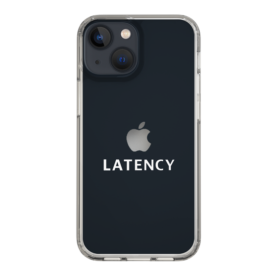 スリムプロテクションケース［ LATENCY - Logotype - Clear ］