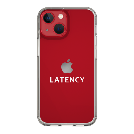 スリムプロテクションケース［ LATENCY - Logotype - Clear ］