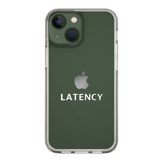 スリムプロテクションケース［ LATENCY - Logotype - Clear ］
