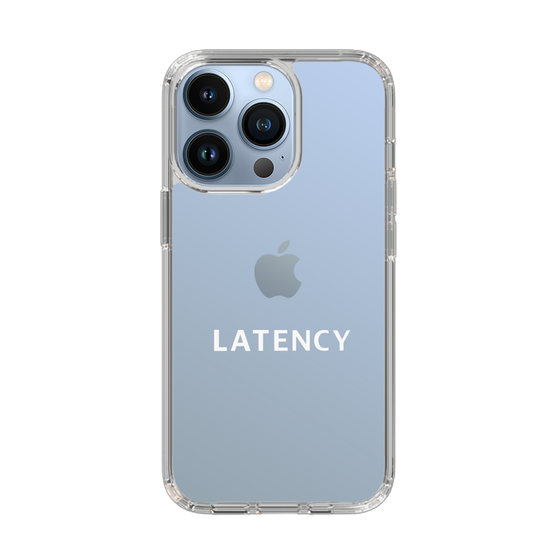 スリムプロテクションケース［ LATENCY - Logotype - Clear ］