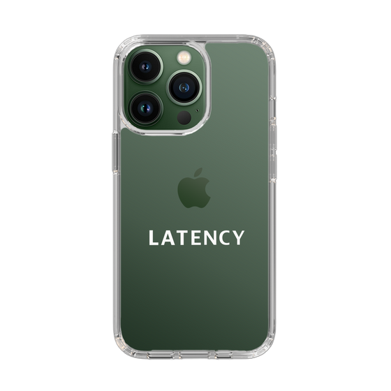スリムプロテクションケース［ LATENCY - Logotype - Clear ］