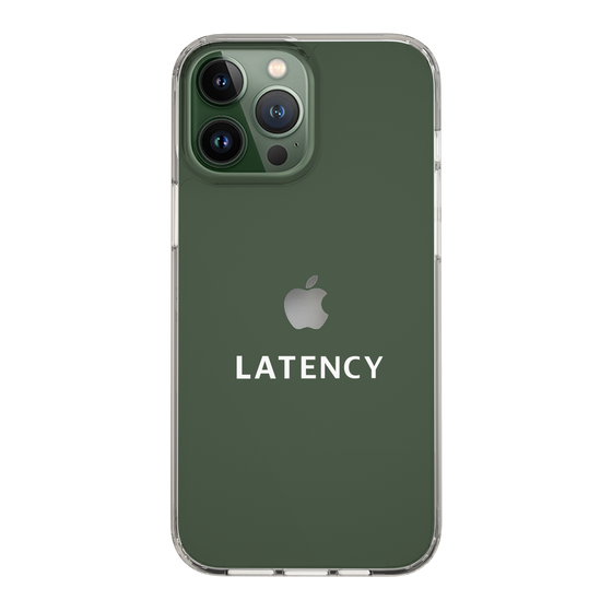 スリムプロテクションケース［ LATENCY - Logotype - Clear ］