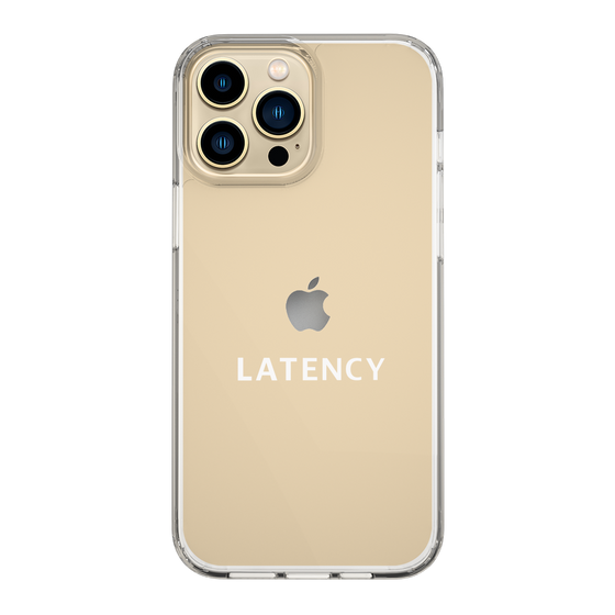 スリムプロテクションケース［ LATENCY - Logotype - Clear ］