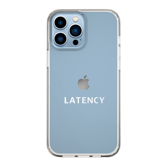 スリムプロテクションケース［ LATENCY - Logotype - Clear ］