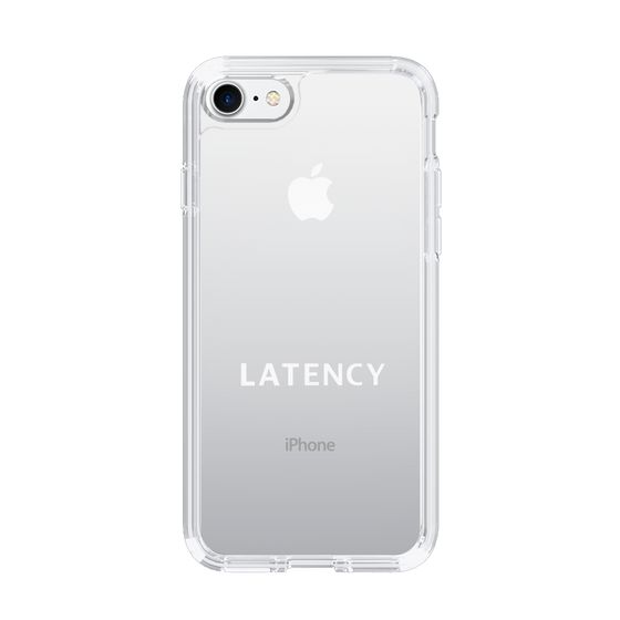 スリムプロテクションケース［ LATENCY - Logotype - Clear ］