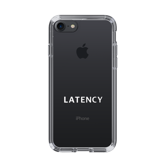 スリムプロテクションケース［ LATENCY - Logotype - Clear ］