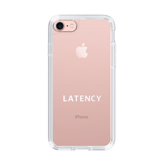 スリムプロテクションケース［ LATENCY - Logotype - Clear ］