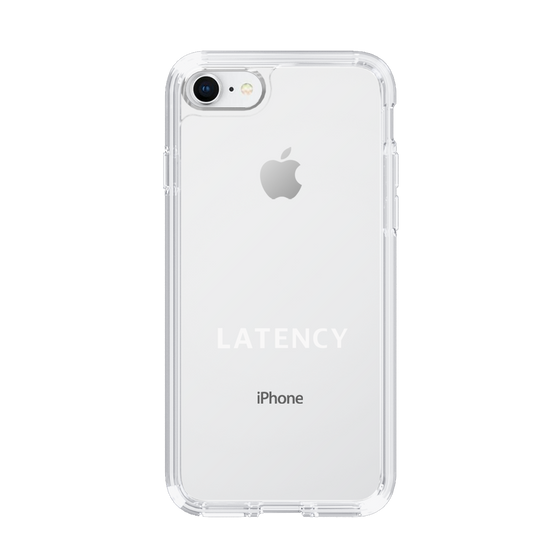 スリムプロテクションケース［ LATENCY - Logotype - Clear ］