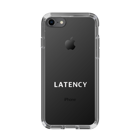 スリムプロテクションケース［ LATENCY - Logotype - Clear ］