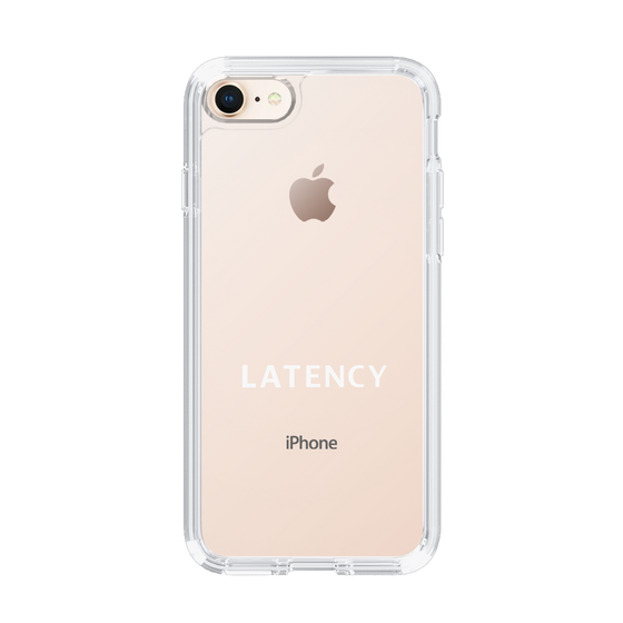 スリムプロテクションケース［ LATENCY - Logotype - Clear ］